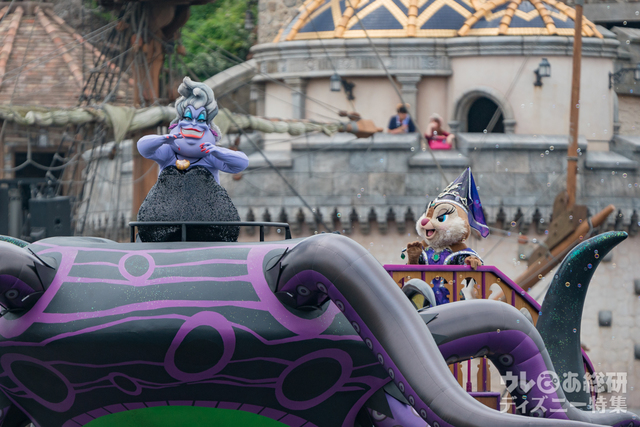 アースラとクラリス｜ザ・ヴィランズ・ワールド｜東京ディズニーシー「ディズニー・ハロウィーン」2018年