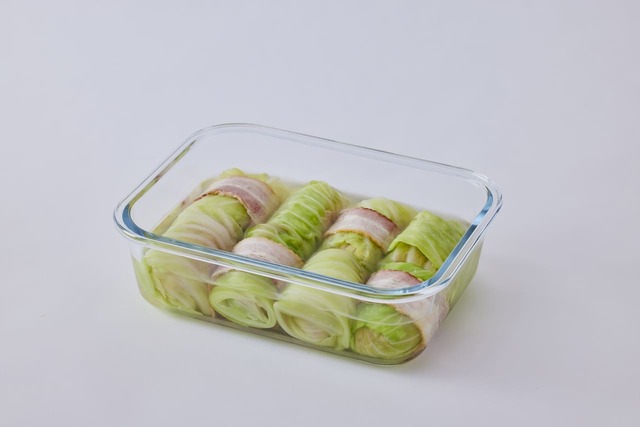 【アイリスオーヤマ・真空パック機】ガラス容器を使用すれば料理の真空保存も可能