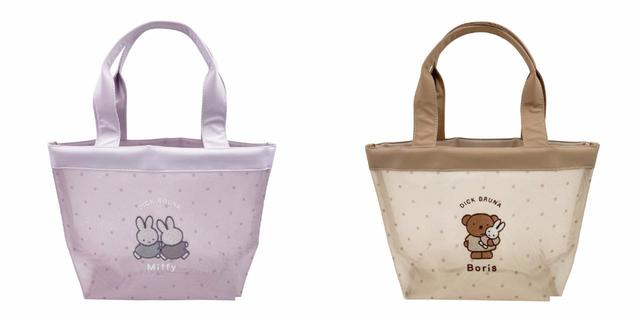 トートバッグ (左から) PU 2人/BR ボリス　各2,530円(税込)