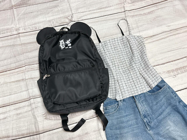 デニムスタイルに持ってもかわいいです！