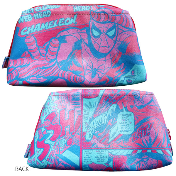 ワイヤーポーチ(スパイダーマンコミック)¥1,800+税