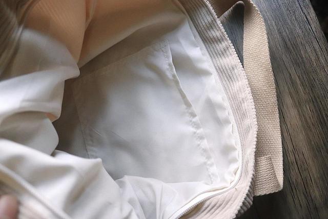 【3COINS】コーデュロイ2Wayバッグ／内ポケットは鍵などの収納にも◎