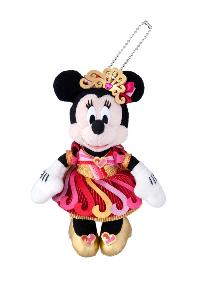 ぬいぐるみバッジ 1,900円｜長さ約16.5cm｜東京ディズニーリゾート35周年“Happiest Celebration! ”スペシャルグッズ