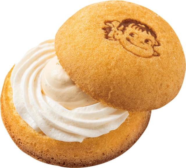 「ペコちゃんのほっぺPremium ミルキー＆カスタード」＜税込200円＞【不二家の新業態『Pekolicious』オープン】