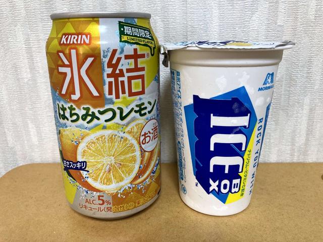 アイスボックスと氷結