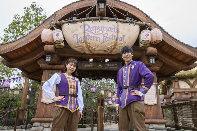 東京ディズニーシー「ファンタジースプリングス」内「ラプンツェルのランタンフェスティバル」