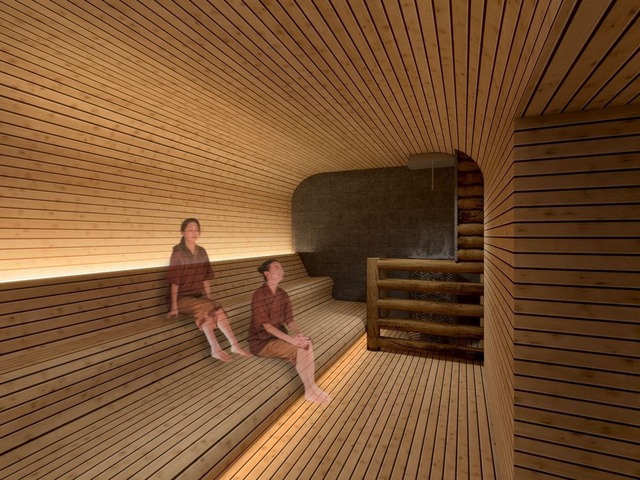 【うめきた温泉 蓮 Wellbeing Park】岩盤浴・溶岩浴