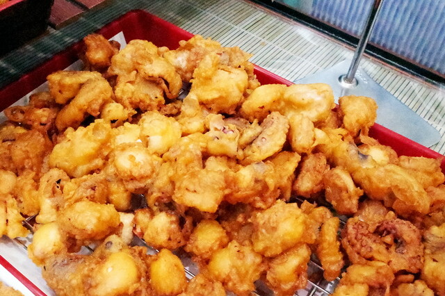 【角上魚類の惣菜売上ランキング 2位】「タコ唐揚」100g当たり 550円（税込）