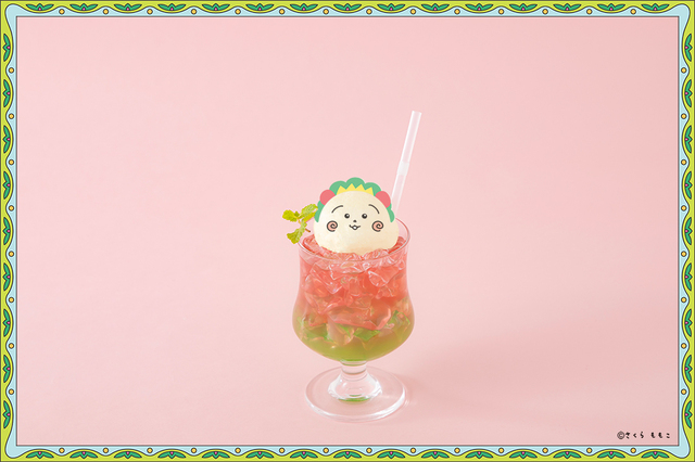 「コジコジフロート」＜価格：税込990円＞【コジコジたちと一緒に教室で給食を食べられる？メルヘンでシュールな「コジコジゆかいな教室カフェ」オープン！】