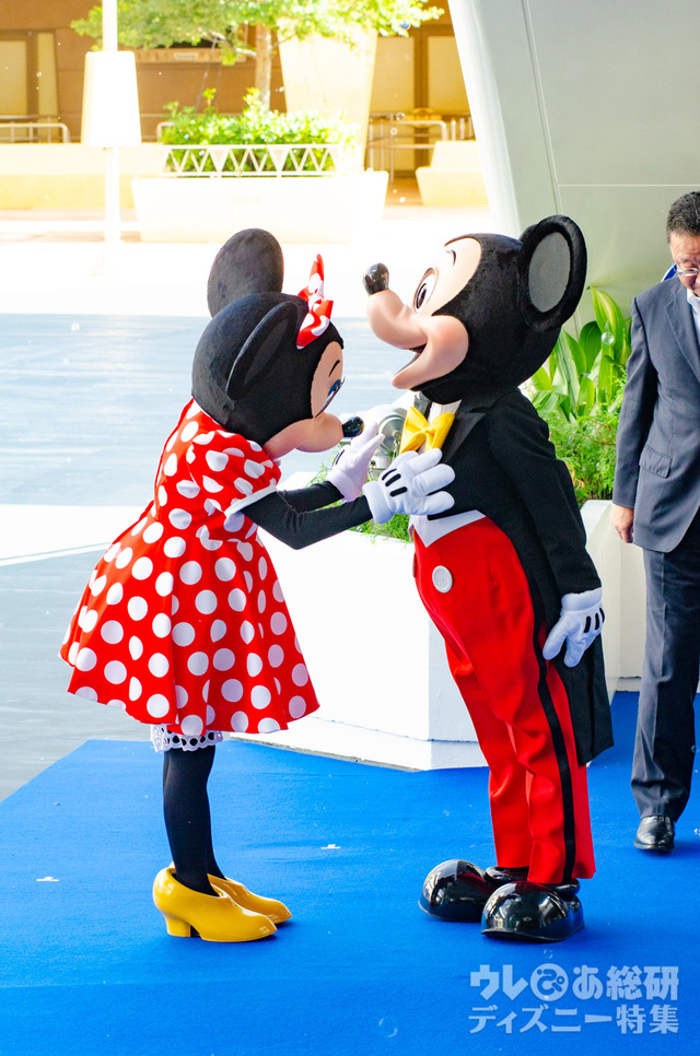 東京ディズニーランド「ハンドウォッシングエリア」オープニングセレモニー(2018年7月3日)