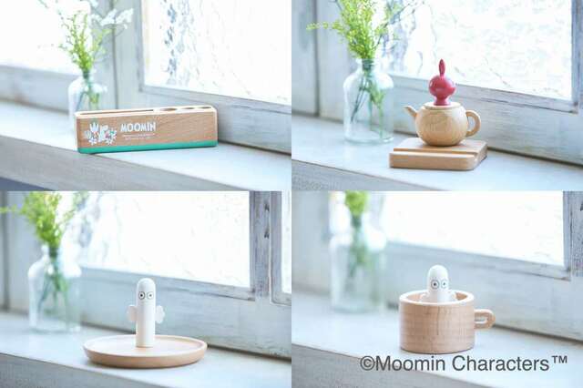 ニチガンからムーミンキャラクターの雑貨4商品発売