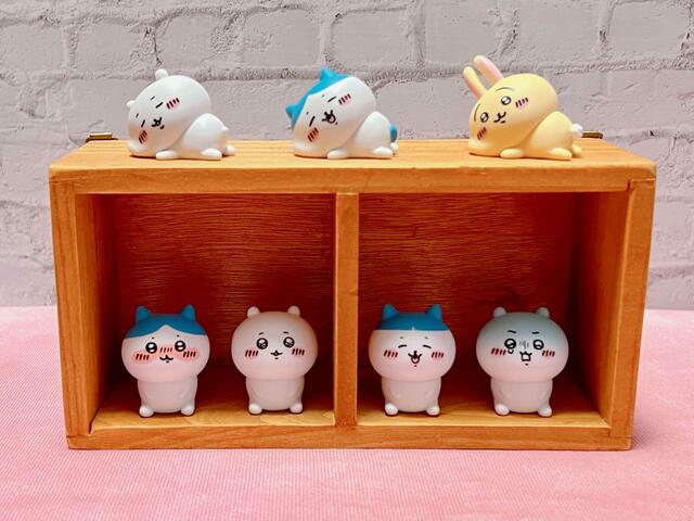 【ちいかわ：インテリアミニフィギュア3】ウォールボックスに並べてもGood！