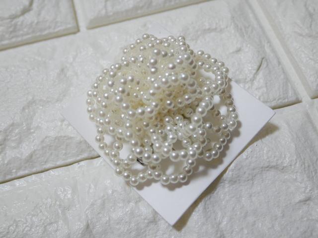 フラワーパールコサージュ