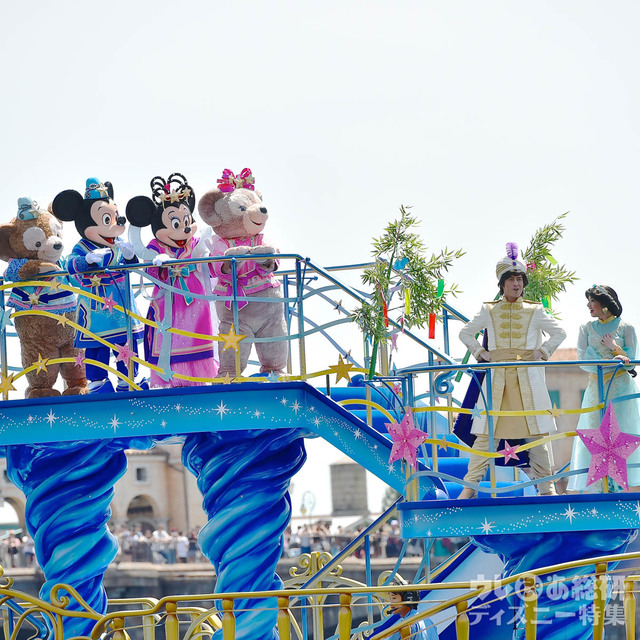 東京ディズニーシー「七夕グリーティング」