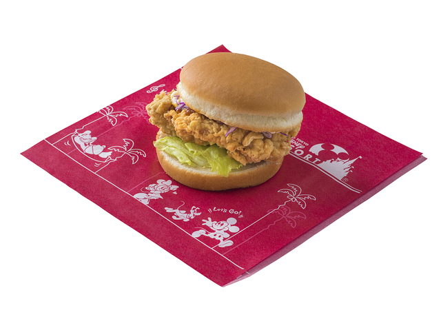 フライドチキンバーガーセット 980円