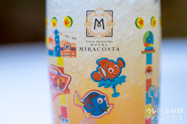 “ピクサー・プレイタイム” スペシャルノンアルコールカクテル コレクタブルグラス付き 1,860円