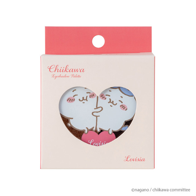 「Lovisiaちいかわアイシャドウパレット」チョコブラウニー