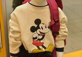 【ワークマン】Disney/裏毛スウェットシャツkids 1,500円