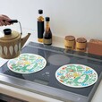 【ムーミン×ベルメゾンのおうちグッズ人気ランキング 5位】「IH用焼け焦げ防止マット同柄2枚セット『ムーミン』」3,290円（税込）