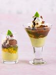 「​​​抹茶と生チョコのパフェ」＜期間：2026年7月1日〜8月31日＞【パフェ食べ放題に「桃のブリュレパフェ」が初登場！福岡サンパレス ホテル＆ホールの『夏のパフェ食べ放題 Season.2』が始まるよ！】