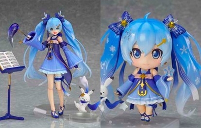 超美品！新品未開封！雪ミク2017 ねんどろいどtwinkle  ver 中古】(本体A/箱B)ねんどろいど 雪ミク Twinkle Snow Ver