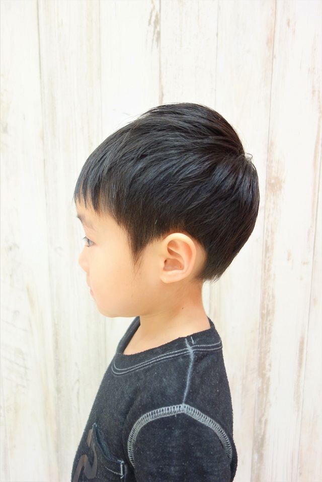  「ナチュラルショート」サイド ©KID'S HAIR DESIGN CHOKKIN'S