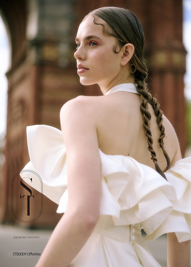 クラウディア|「ST(サチコツツイ)」新作ウェディングドレス|STB0009_Offwhite