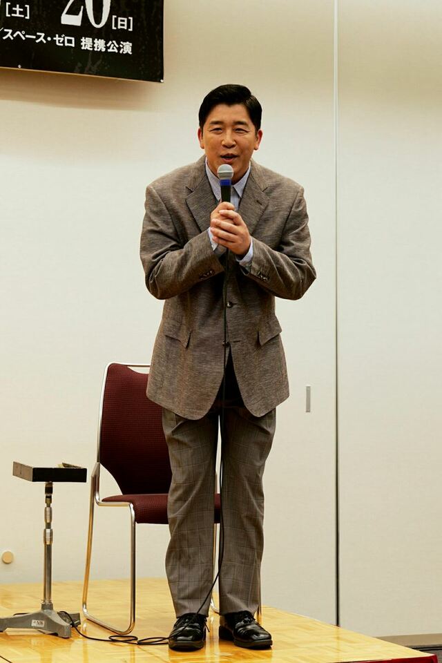 あべこうじ『呪怨 THE LIVE』製作発表会見