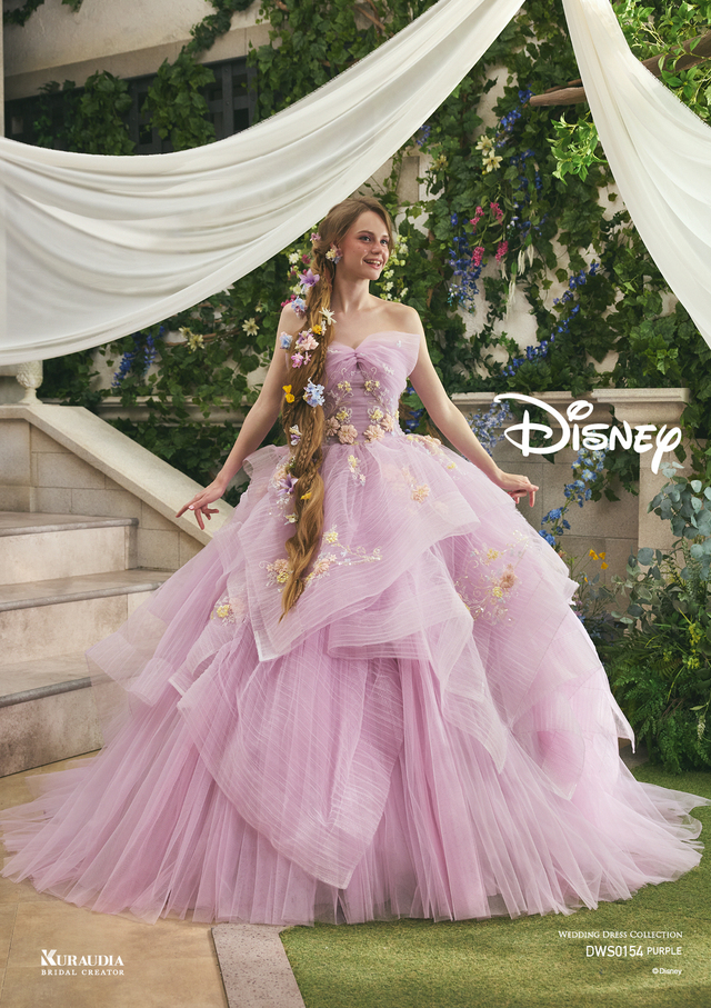 クラウディア「ディズニーウェディングドレス」12thコレクション © Disney