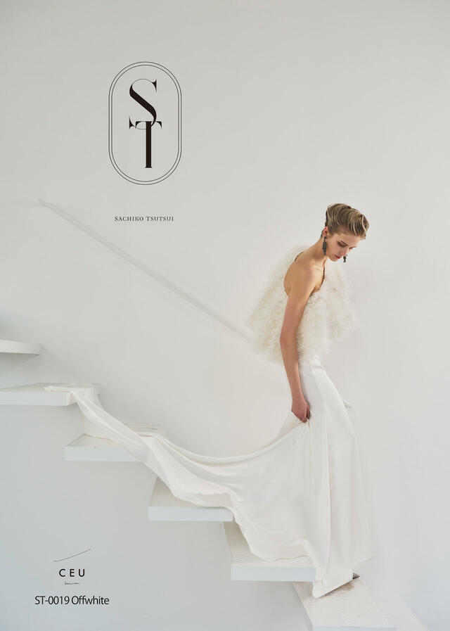 【クラウディア】ST新作ウェディングドレス｜ST-0019_Offwhite