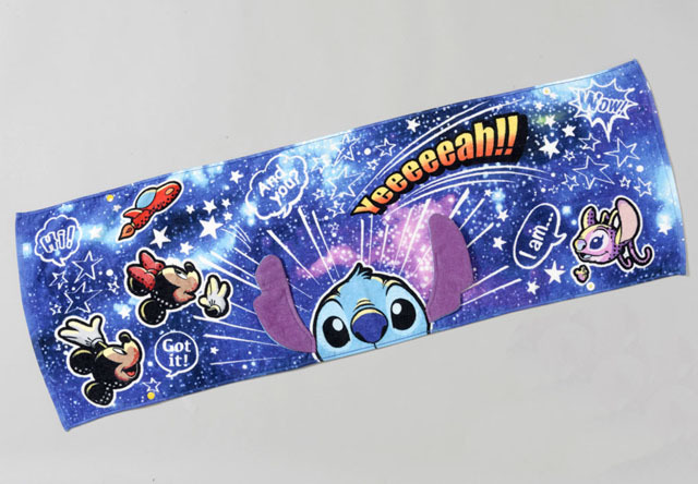 ヘッドタオル／TDL・TDS共通「スティッチ・エンカウンター」グッズ ※7月8日(水)発売 