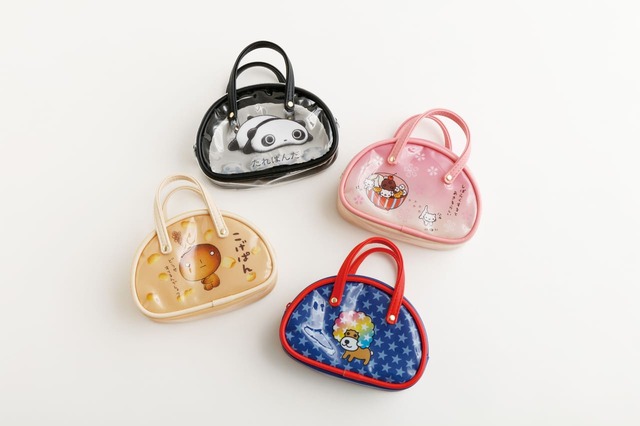 【サンエックスキャラクターズ　あのころのともだち】なつかしのボストン型ポーチ