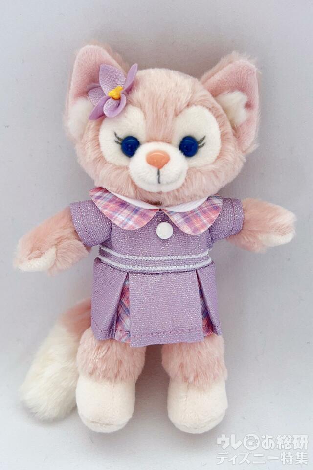 「ダッフィー&フレンズのワンダフル・フレンドシップ」ぬいぐるみバッジ（リーナ・ベル）