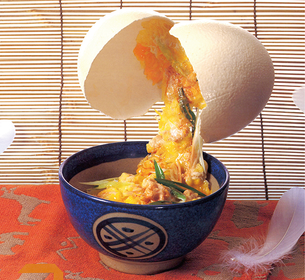 過去作品「親子丼卵」