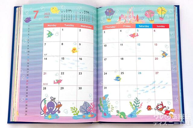 東京ディズニーリゾート　2025 手帳