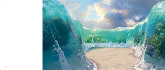 「ディズニーアニメーション背景美術集」より