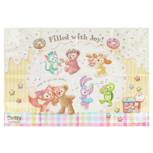 レジャーシート 1,300円｜東京ディズニーシー「ダッフィー＆フレンズのフィルド・ウィズ・ジョイ！」スペシャルグッズ｜発売日：2025年7月3日（木）