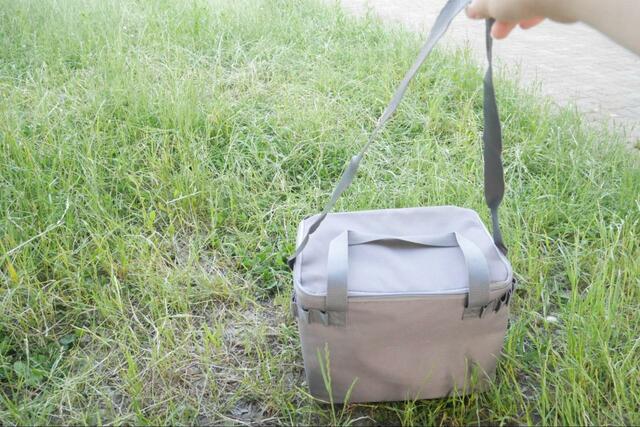 【3COINS ツールケース】持ち手が長いので肩掛けもOK