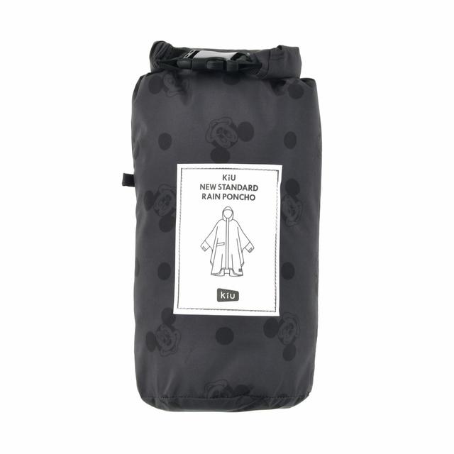 【KiU】ミッキー レインポンチョ ブラック RAINY DAY 2022 7,260円