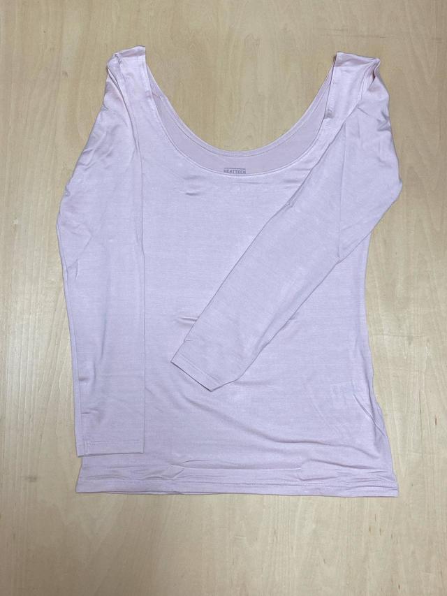 【UNIQLO（ユニクロ）】ヒートテックバレエネックT（8分袖）／税込990円