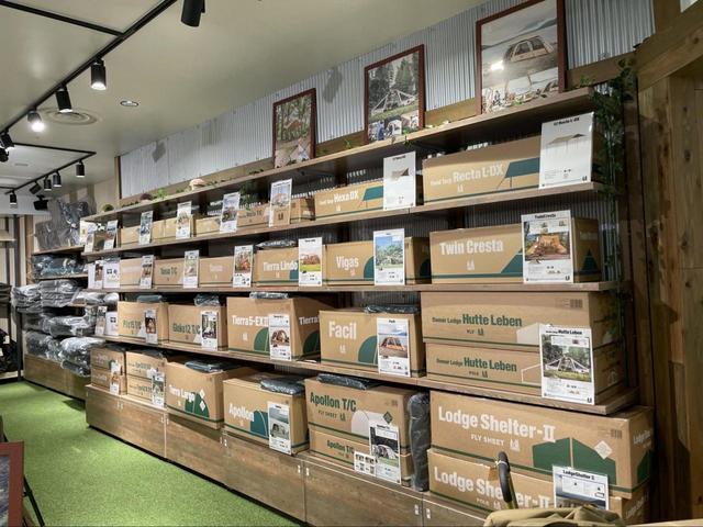 【PARCO OUTDOOR PARK / ogawa GRAND lodge テント】32種類、圧巻の品揃え！