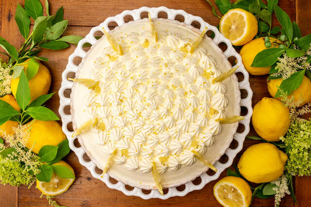 キル フェ ボン青山限定「レモンのショートケーキタルト」