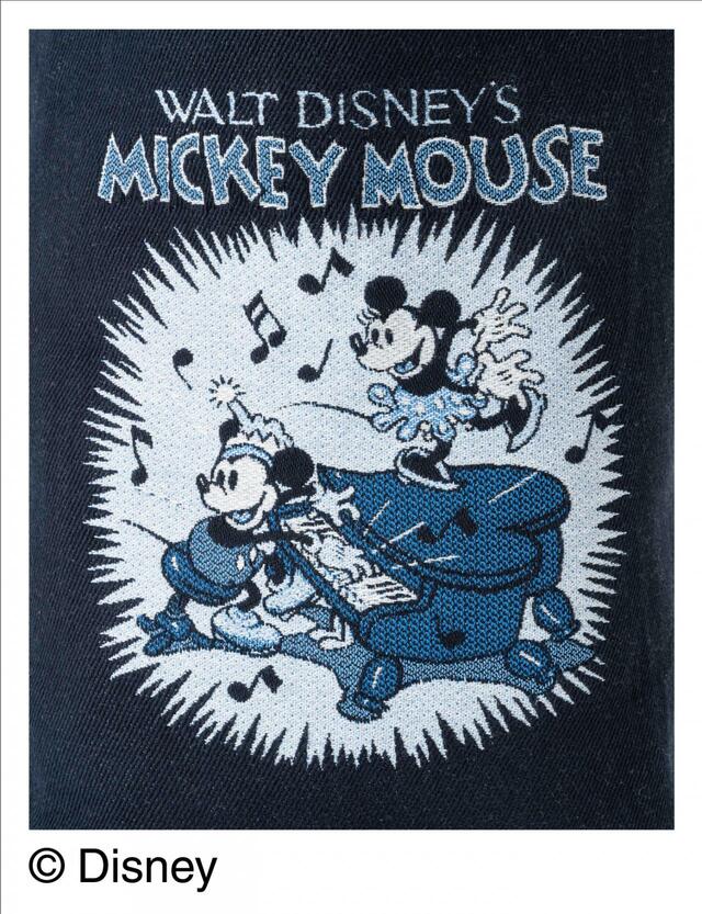 Disney100／和光限定 MANACOジャカードトートバッグ イラスト部拡大【Moments of Magic at the Clock Tower】