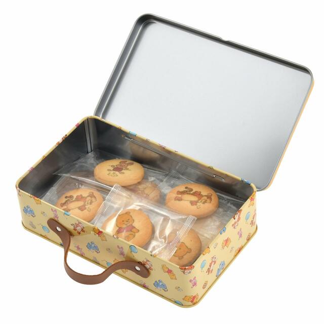 プー&フレンズ クッキー 缶入り Illustrated by Lommy 1,800円