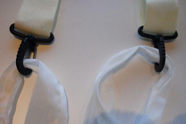 エコバッグとつなげたところ