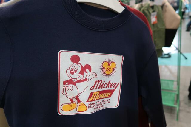 【ワークマン】Disney長袖トップス