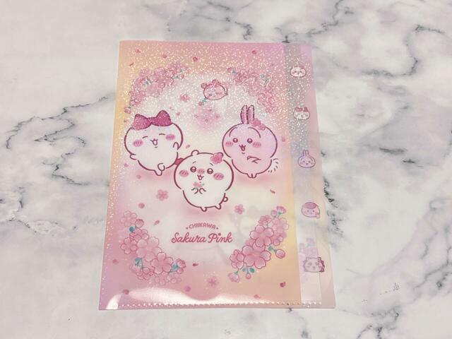 ダイカットクリアファイル5P（ちいかわ）：539円（税込）