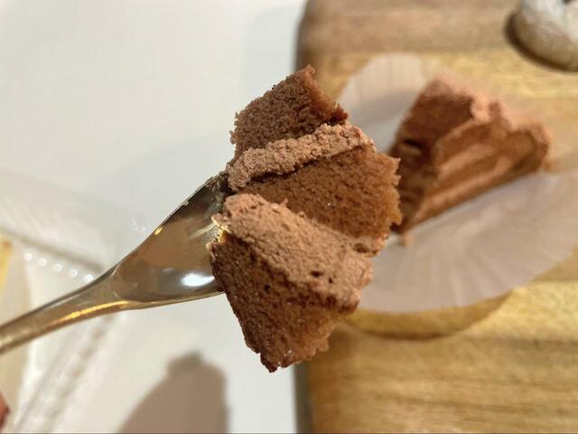 【くら寿司 チョコケーキ】口当たりふわっと軽く
