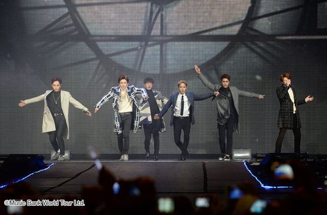 BEAST＠『K-POP FESTIVAL MUSIC BANK in メキシコ』　©Music Bank World Tour Ltd