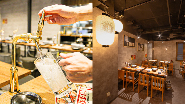 「卓上サーバー・店内」＜価格：3,300円（税込）＞【新鮮なお刺身やアツアツおでんなど全130品が2時間食べ飲み放題！「おすすめ屋PREMIUM」名古屋にオープン！】